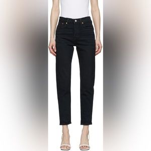 New LEVIS WEDGIE straight jeans 25